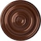 Ekena Millwork Kepler Traditional Ceiling Medallion (For Canopies up to 2 5/8"), 11 7/8"OD x 1 1/4"P, Copper Penny CM12KPCPS - alternate 1